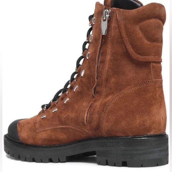 SIGERSON MORRISON Brown Irene Hiking Boots - Picture 2 of 9